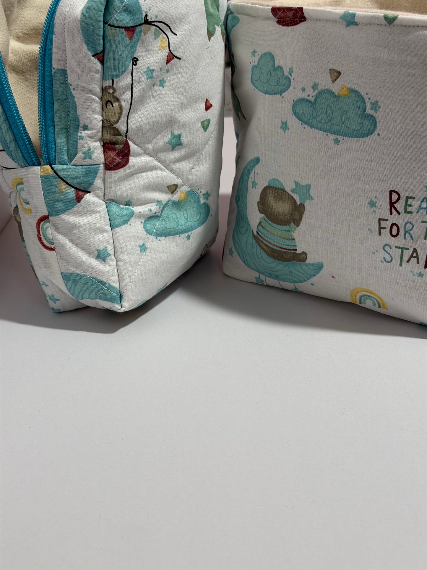 Reach High - Σετ τσαντακι πανας & καλαθι αποθήκευσης