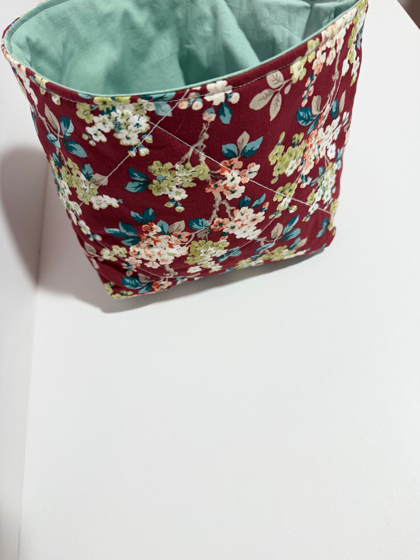 Burgundy Bloom - Καλάθι αποθήκευσης