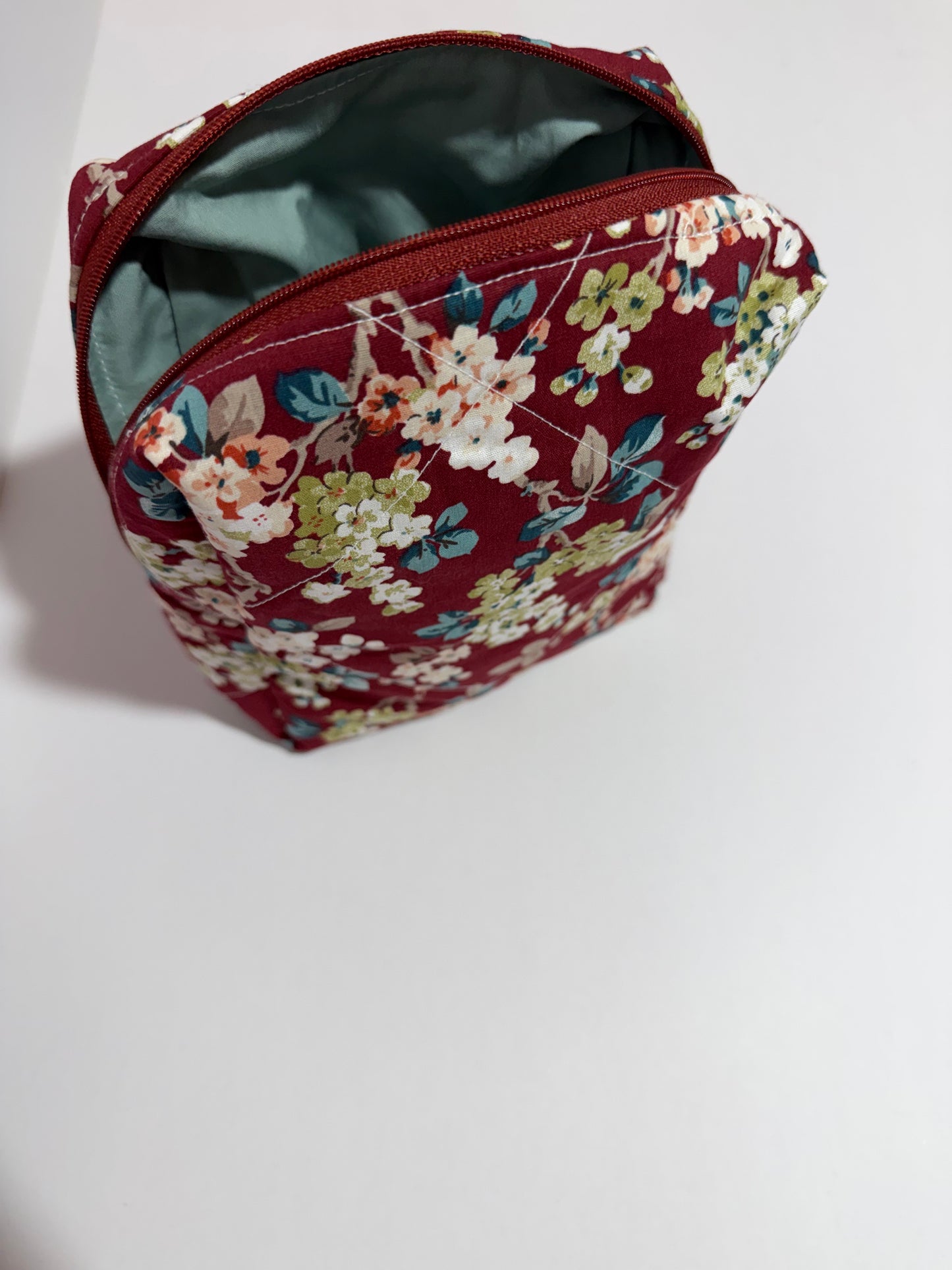Burgundy Bloom - Tσαντάκι για πάνες